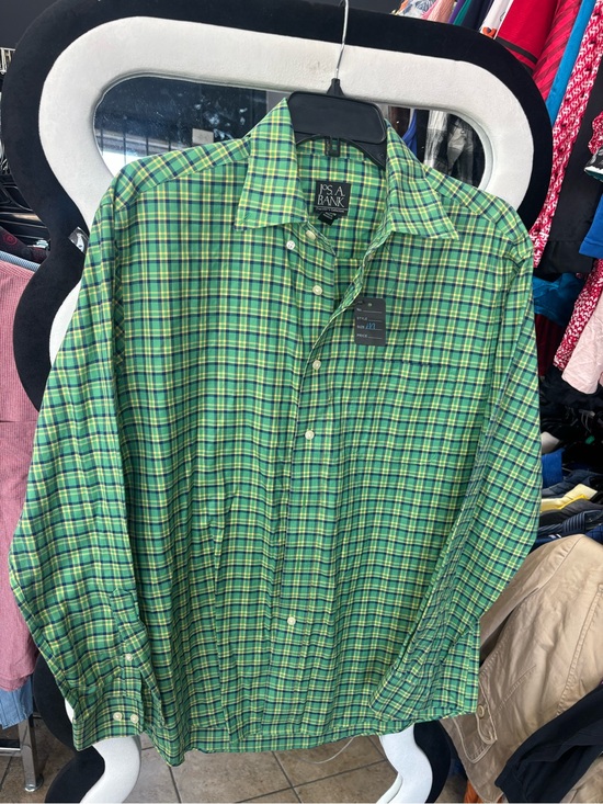 Jos. A. Bank Other - Jos. A. Bank Green and Blue Plaid Casual Button-Down Shirt